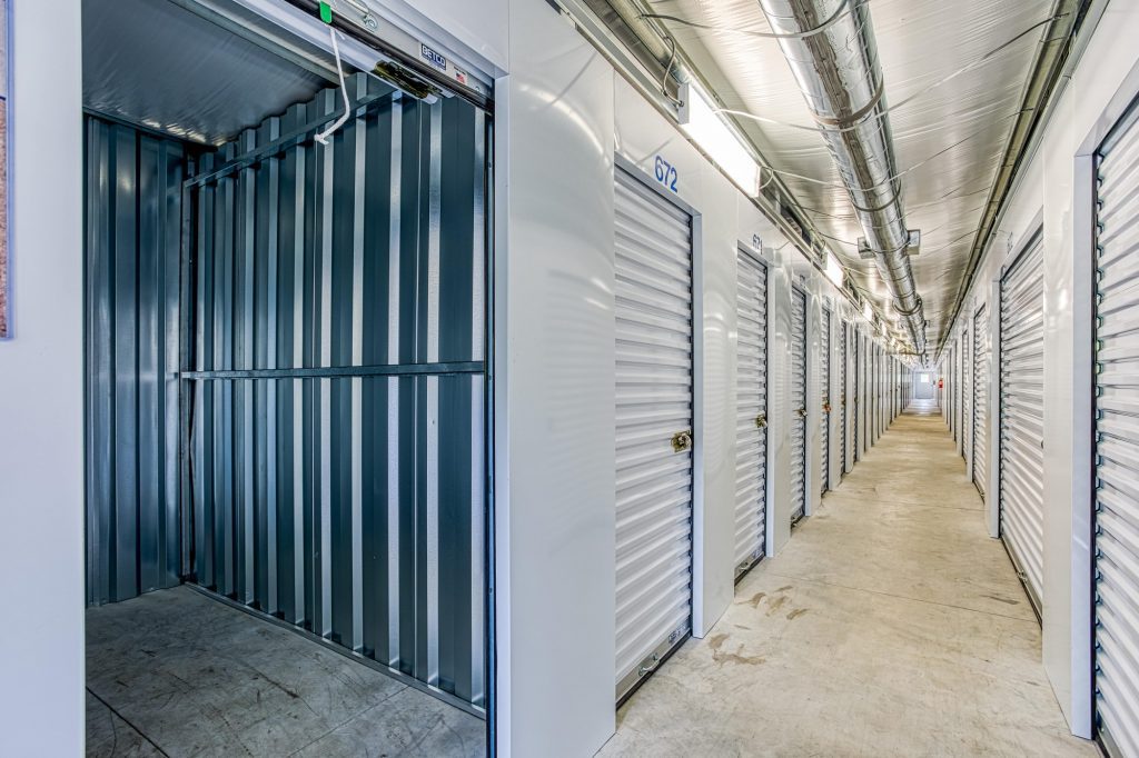Interior Self Storage Units in Kinston NC